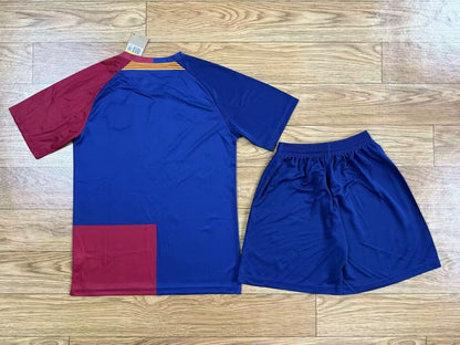 Retro Barcelona Kits Suit Home Champions League 2008/2009