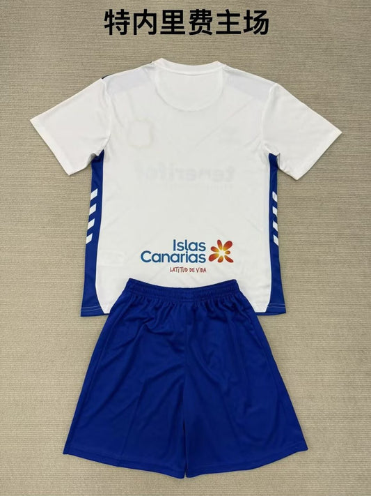Tenerife Home Kids Football Jersey 2025/2026