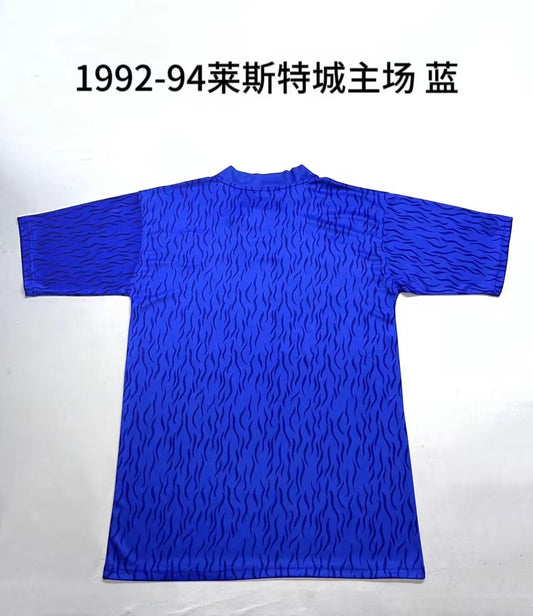Retro Leicester City Home Fans Football Jersey 1992/1994