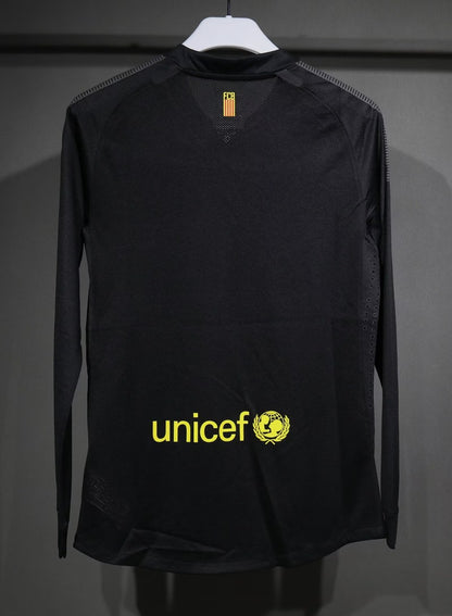 Retro Barcelona Long Away Player Football Jersey 2011/2012