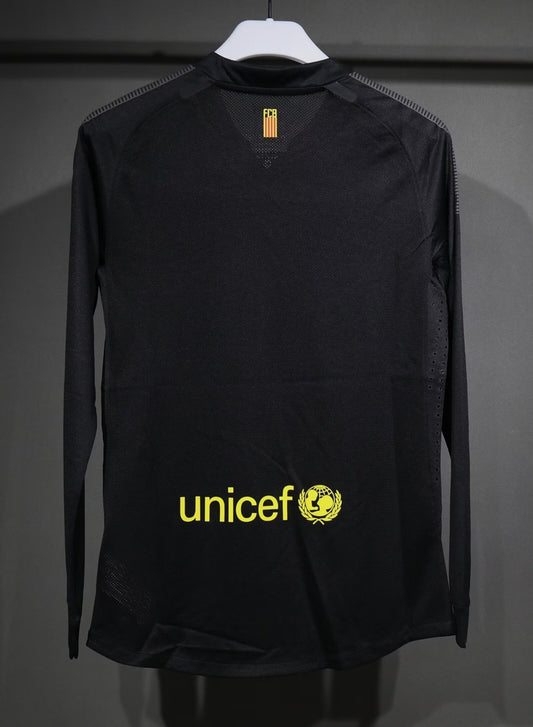 Retro Barcelona Long Away Player Football Jersey 2011/2012
