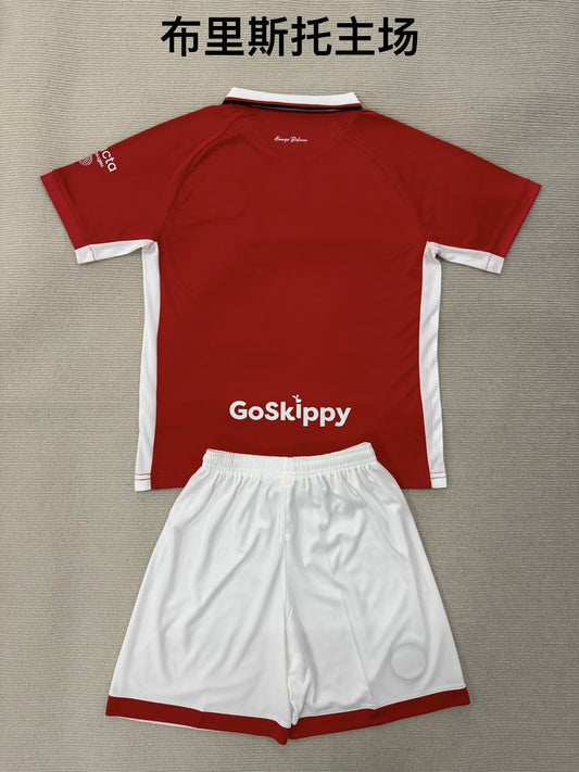 Bristol City Home Fans (Kids And Man) Football Jersey 2025/2026