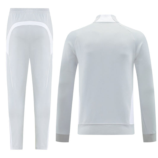 Real Madrid Grey Jacket Tracksuit 2025/2026