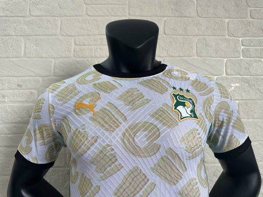 Ivory Coast Away Player Football Jersey 2024/2025