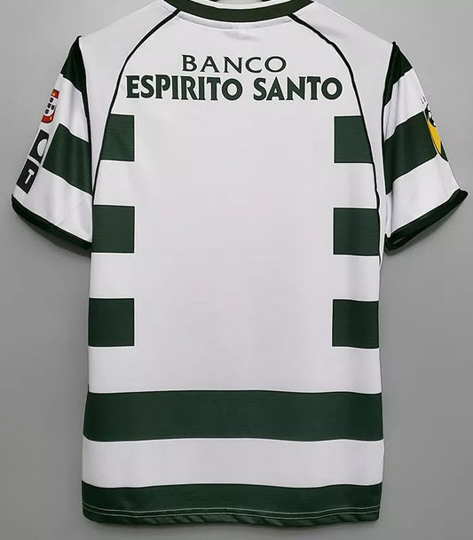 Retro Sporting Lisbon Home Football Jersey 2001/2003