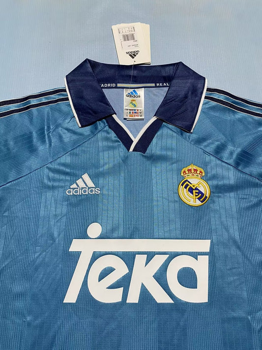Retro Real Madrid Home Football Jersey 1999/2000