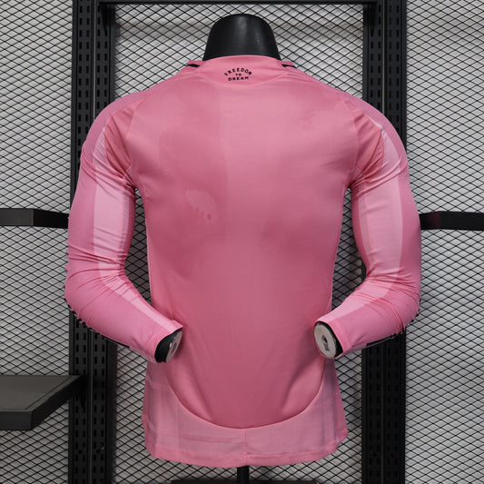 Inter Miami Home Long Player Football Jersey 2025/2026