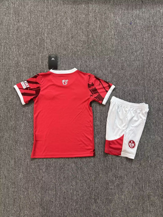 Kaiserslautern Home Kids Fans Football Jersey 2025/2026