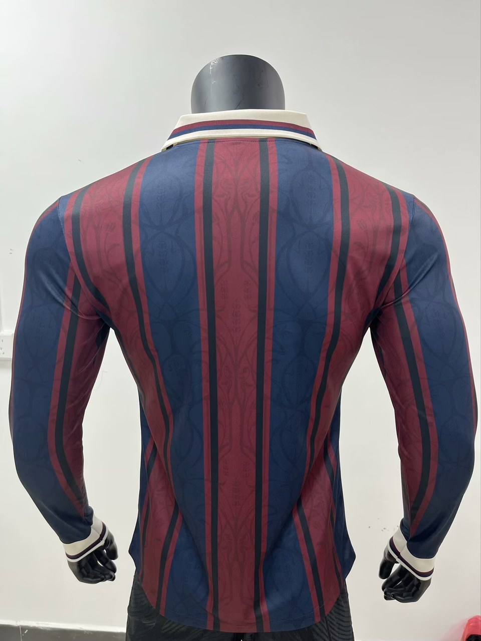 Barcelona Polo 125 Year Special Edition Long Sleeve Player Football Jersey 2025/2026