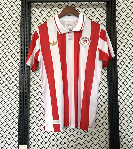 Olympiacos 100 Year Commemorate Fans Football Jersey 2025/2026