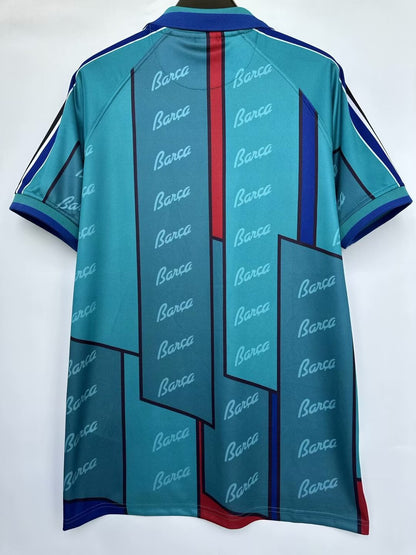 Retro Barcelona Away Football Jersey 1995/1997
