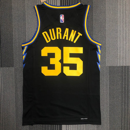 Golden State Warriors Black Mexico Retro #35 DURANT NBA Season Jerseys 2022