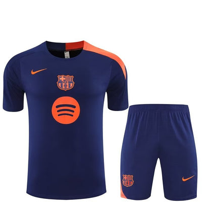 Barcelona Training Fans Kits Blue Football Jersey 2025/2026 (Kids And Man )