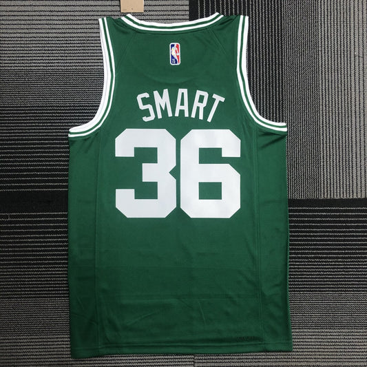 Retro Boston Celtics 75 Year Green #36 SMART NBA Jerseys