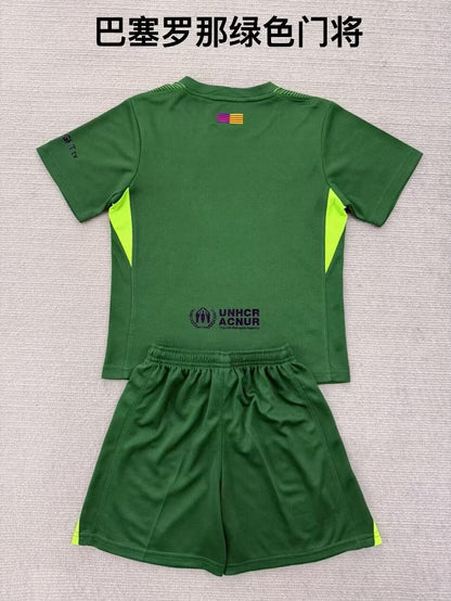 Barcelona Goalkeeper Fans (Kids And Man) Football Jersey 2025/2026