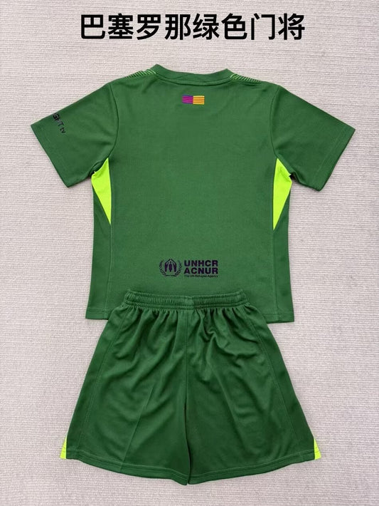 Barcelona Goalkeeper Fans (Kids And Man) Football Jersey 2025/2026