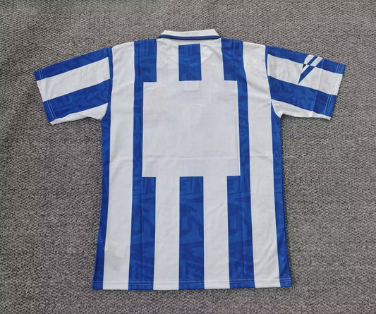 Retro Sheffield Wednesday Blue White Fans Football Jersey 1992/1993