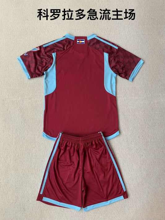 Colorado Rapids Home Kids 1：1 2024/2025