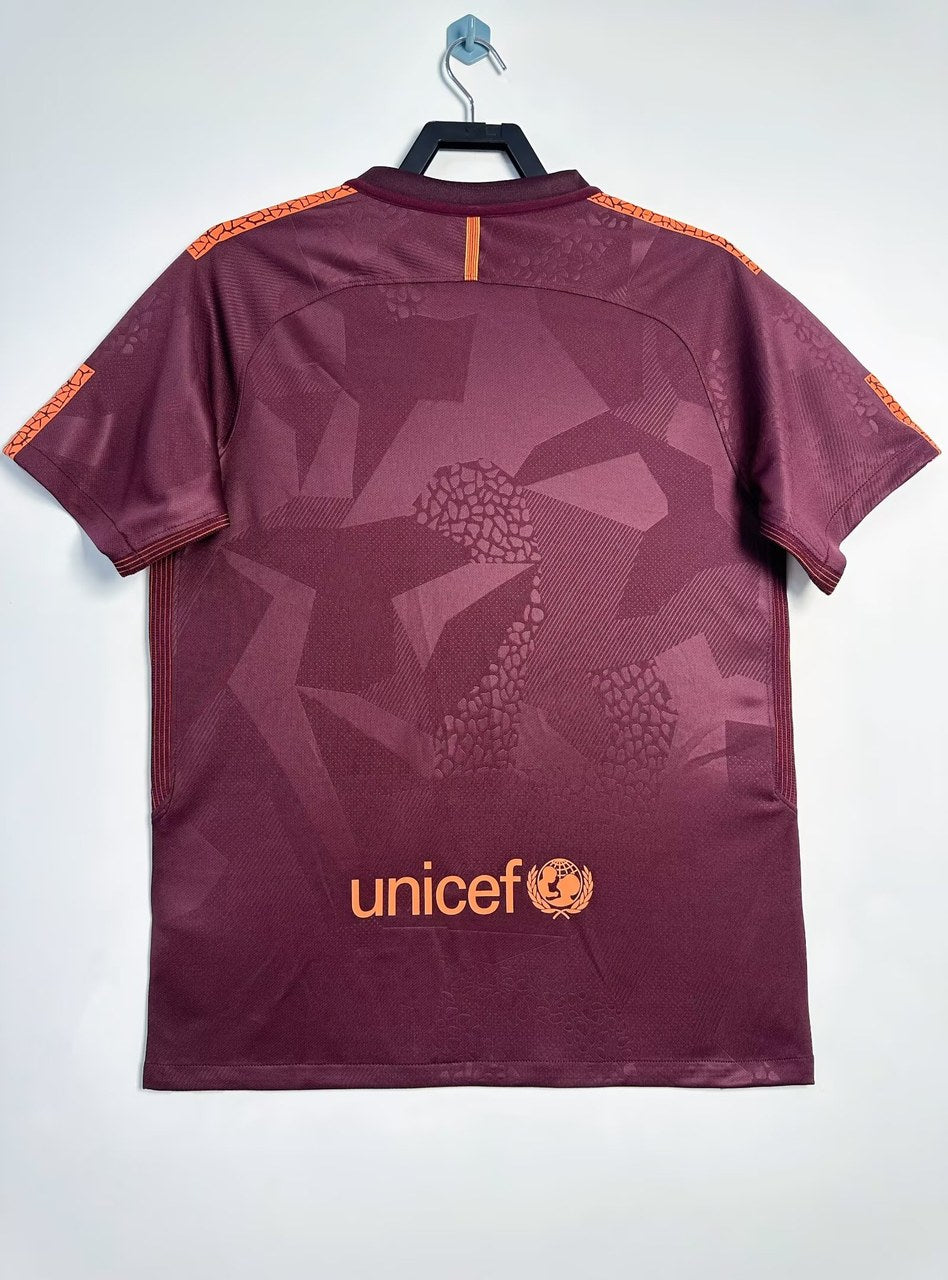Retro Barcelona 3R Away Fans Football Jersey 2016 2017