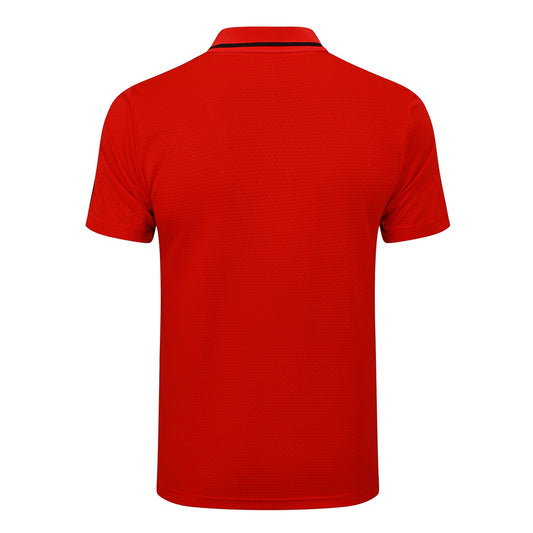 Manchester United Polo Retro Fans Red Football Jersey 2025/2026