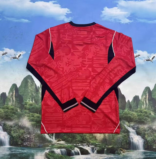 England Away Long Sleeve Fans Football Jersey 2026/2027