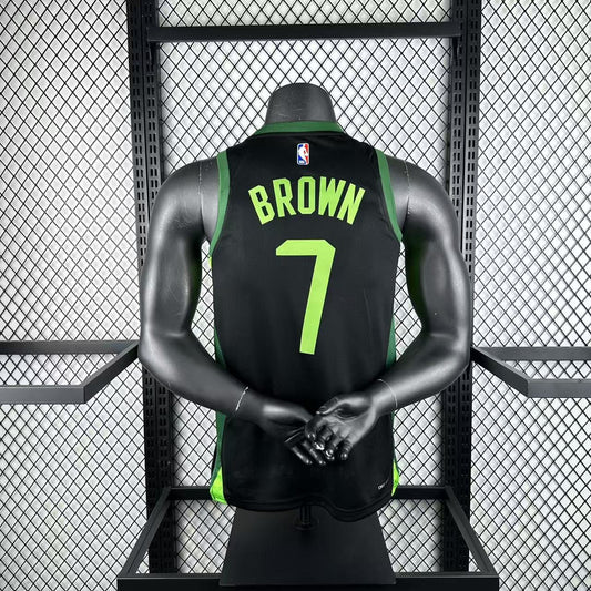 Boston Celtics City Edition #7 BROWN NBA Jerseys 2025