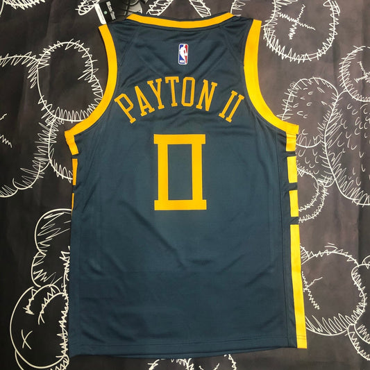 Golden State Warriors Grey Retro #0 PANTON II NBA Season Jerseys 2018