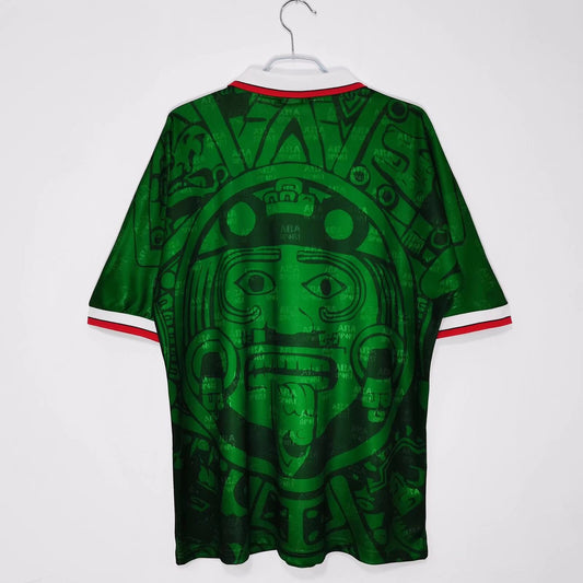 Retro Mexico Home Football Jersey 1998