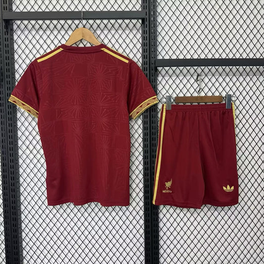 Mexico Special Edition With Pants Sets Red Fans Football Jersey 2025/2026