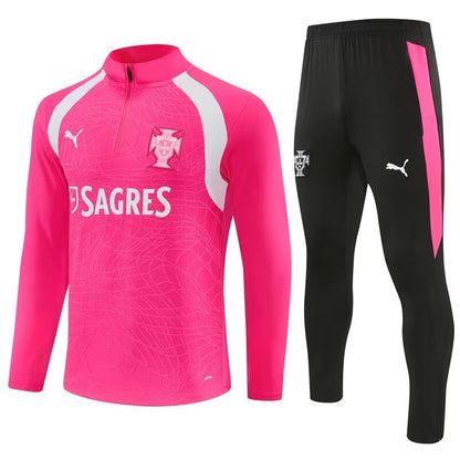 Portugal Training Tracksuit Pink (Kids And Man 10-2XL) 2026/2027