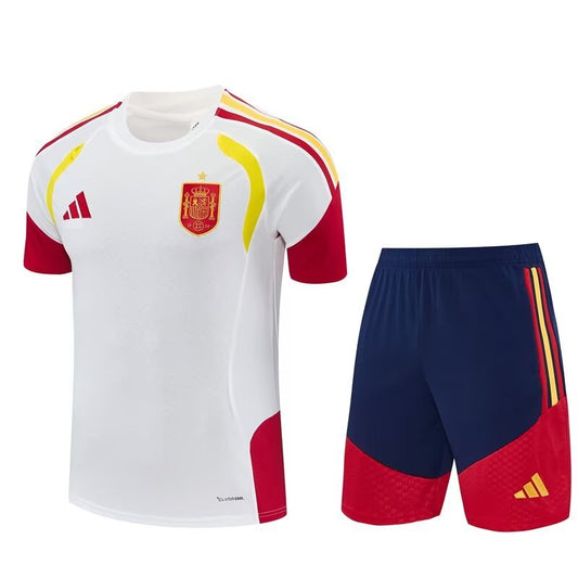 Spain Training Fans Kits White (Kids And Man 16-2XL) Football Jersey 2026/2027