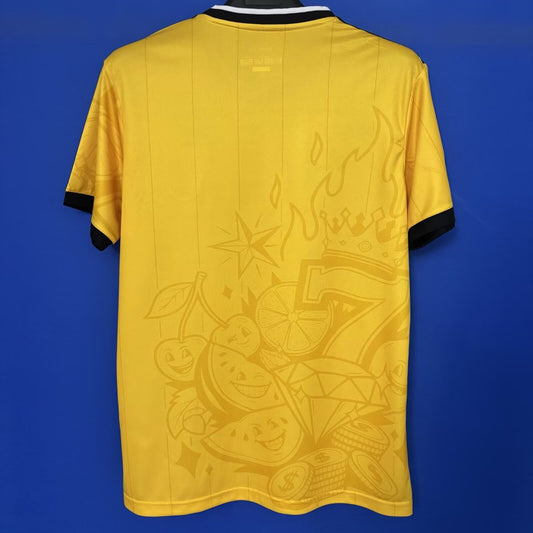 Italy Game Special Edition Yellow Fans Football Jersey 2025/2026