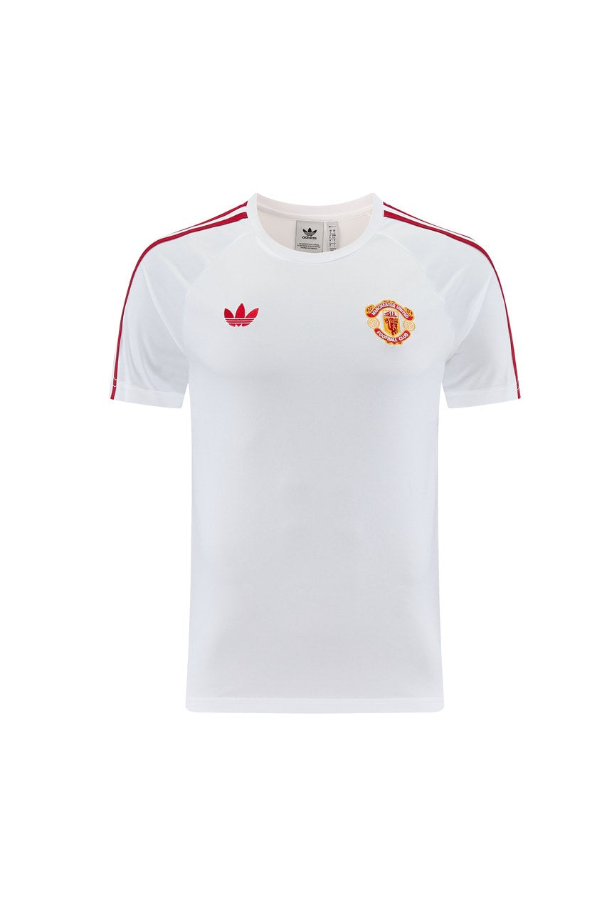 Manchester United T-shirt White Football Jersey 2025/2026