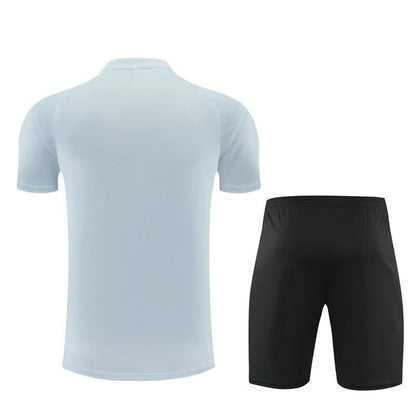 Barcelona Training Fans Kits Cyan Football Jersey 2025/2026 (Kids And Man ) (16-2XL)