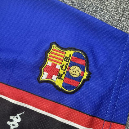 Retro Barcelona Home Kids Football Jersey 1997/1998