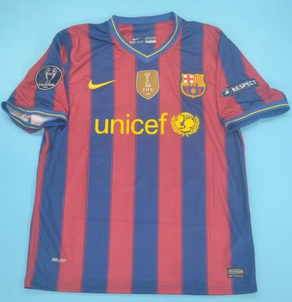 Retro Barcelona Home Football Jersey 2009/2010