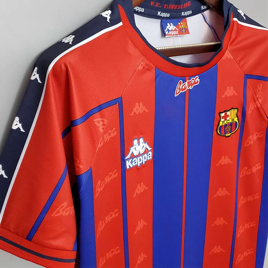 Retro Barcelona Home Football Jersey 1997/1998