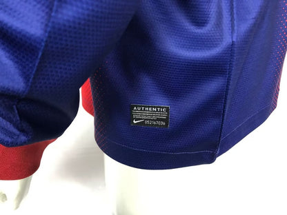 Retro Barcelona Home Long Sleeve Player Football Jersey 2012/2013