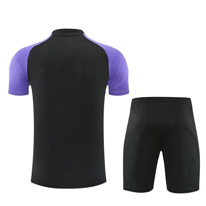 Barcelona Training Fans Kits Black Football Jersey 2025/2026 (Kids And Man ) (16-2XL)