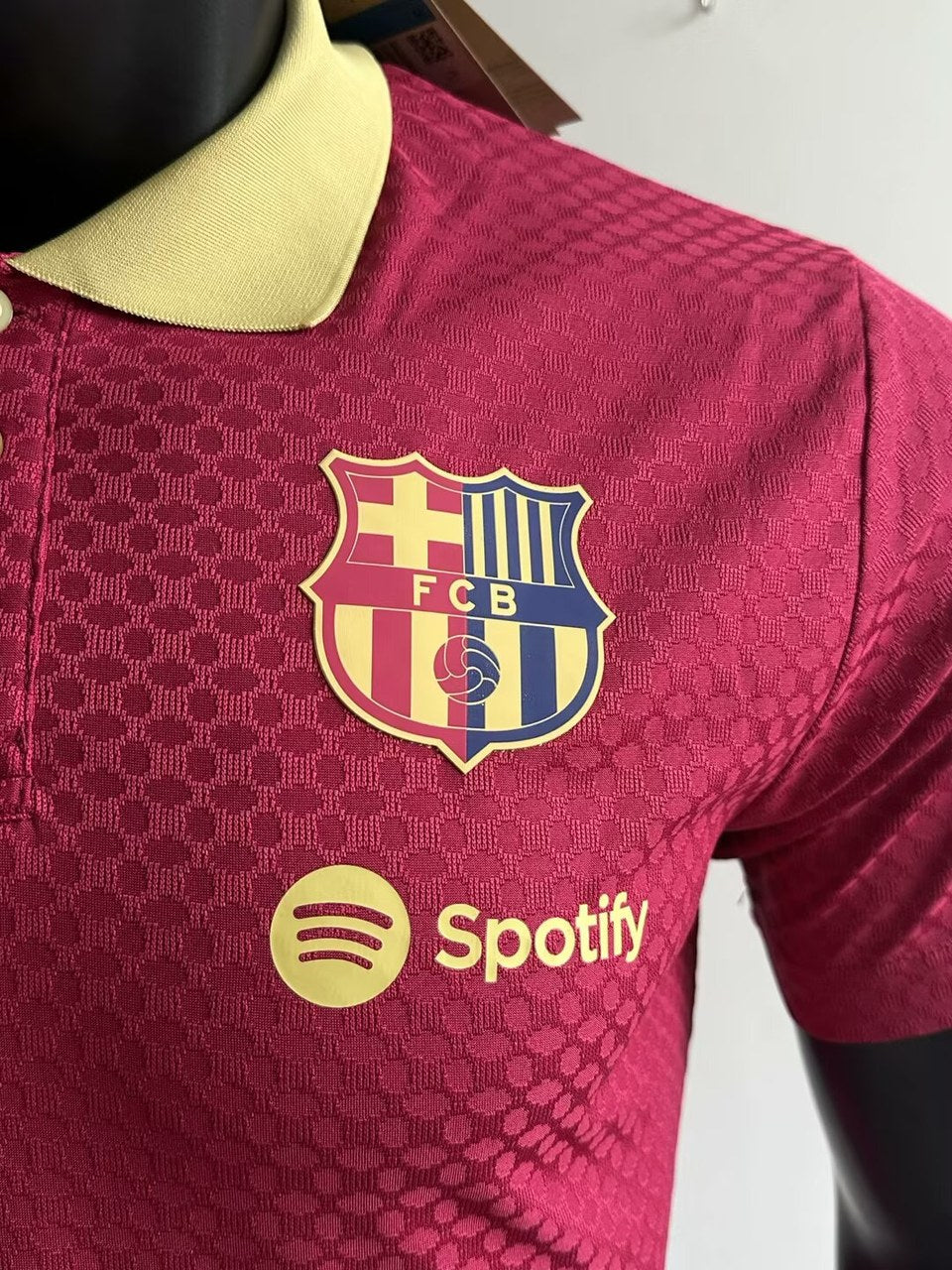 Barcelona Training Clothes Red Player Football Jersey 2025/2026