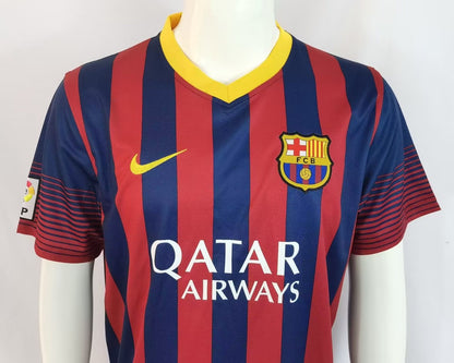 Retro Barcelona Home Football Jersey 2013/2014