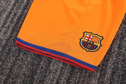 Retro Barcelona Away Kids Football Jersey 2006/2007