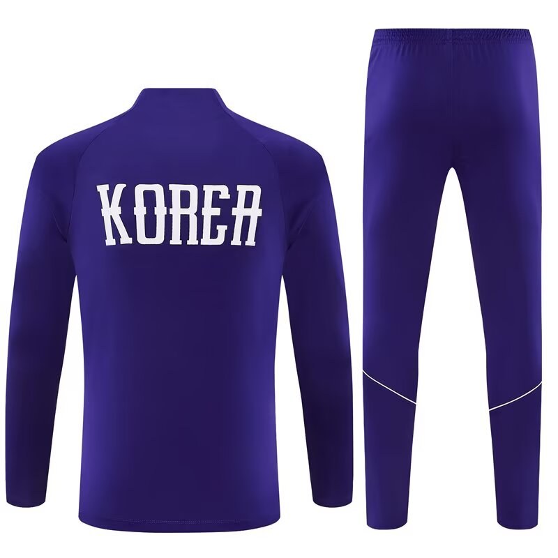 South Korea Training Tracksuit Black (Kids And Man 10-2XL) 2026/2027