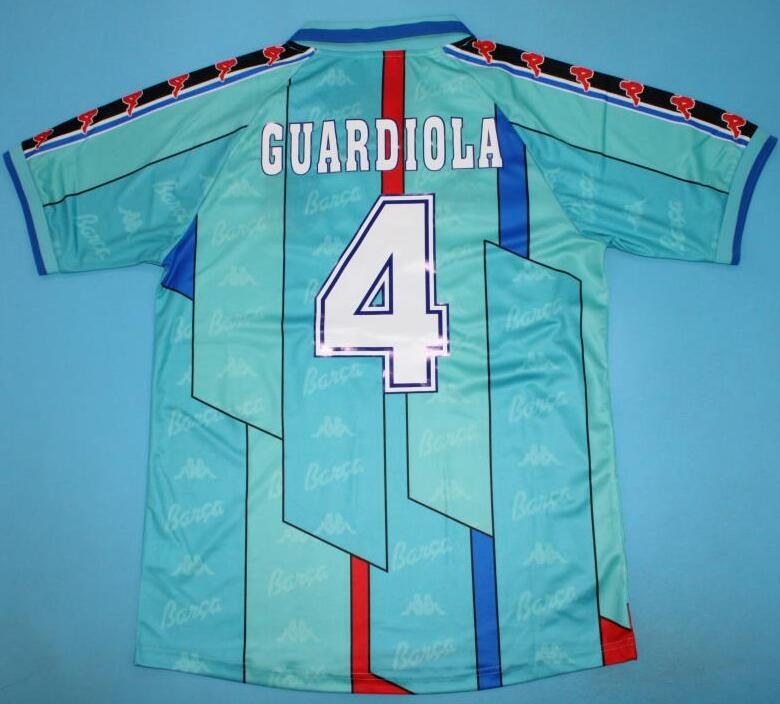 Retro Barcelona Away Football Jersey 1996/1997