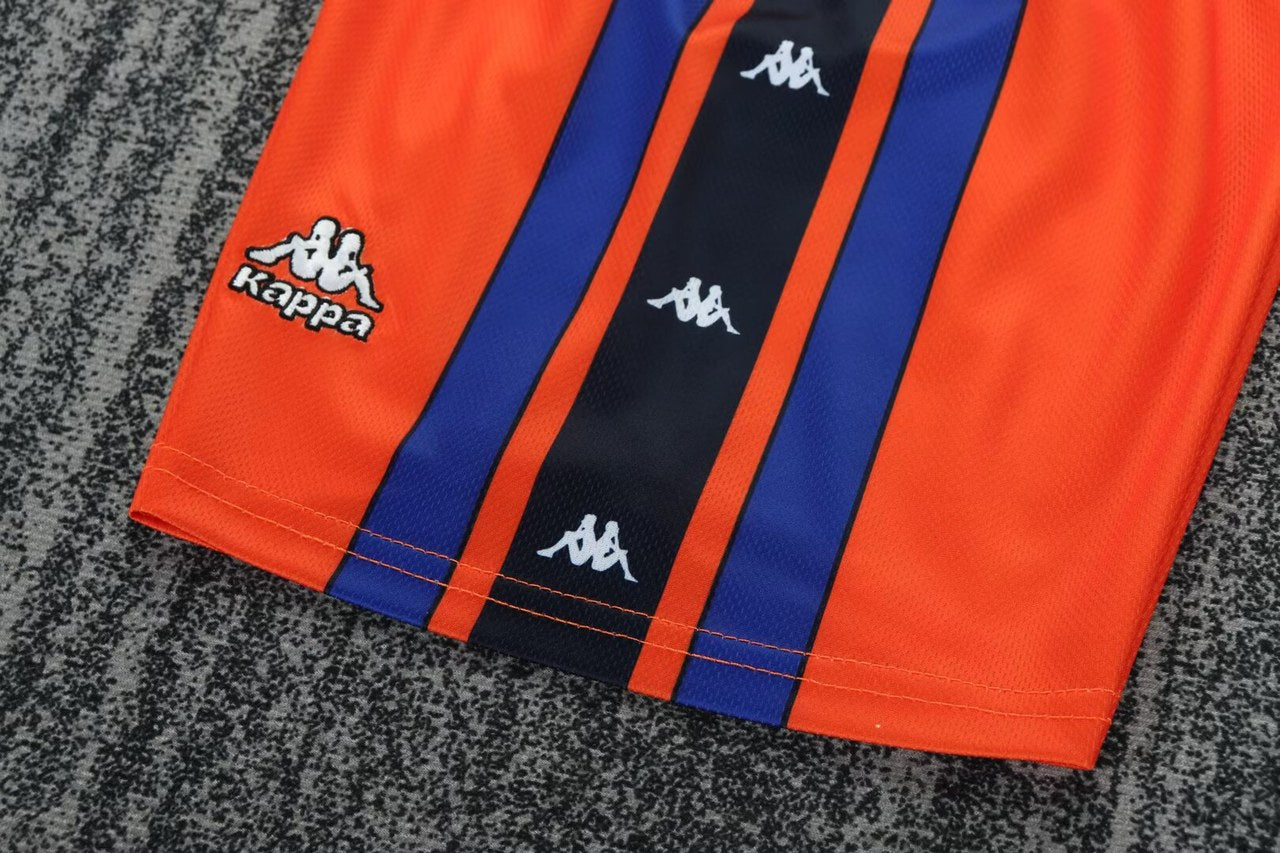 Retro Barcelona Away Kids Football Jersey 1997/1998