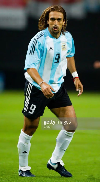 Retro Argentina Home Football Jersey 2002