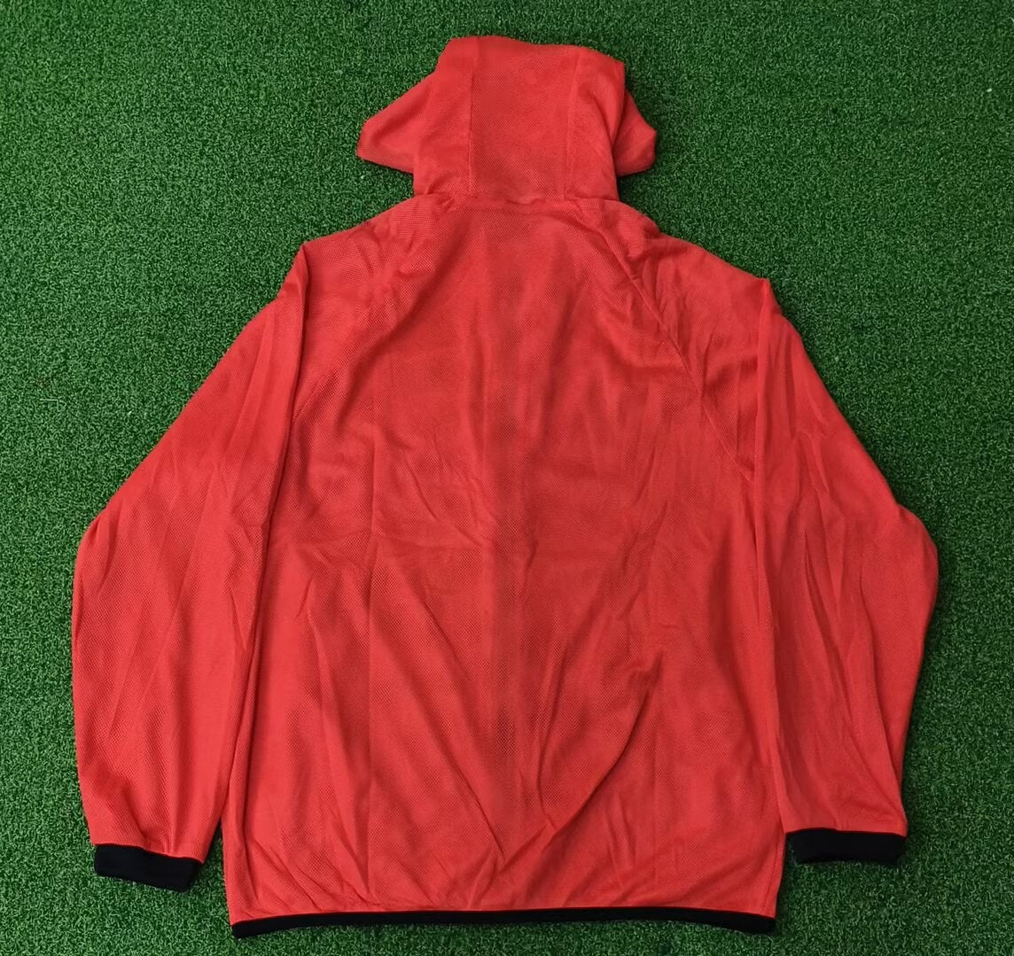 Netherlands Windbreaker Orange Football Jersey 2026/2027
