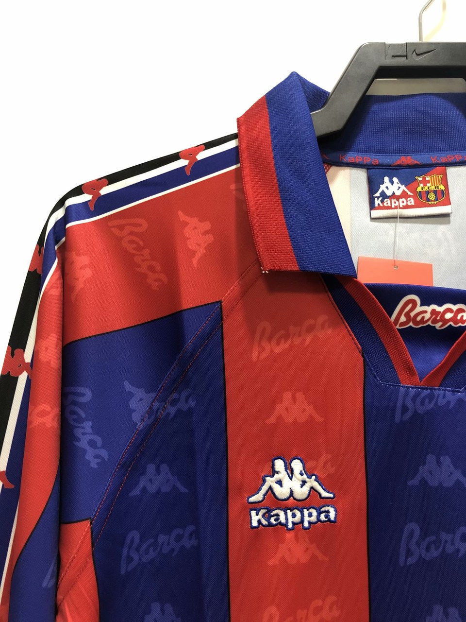 Retro Barcelona Stadium Long Sleeve Football Jersey 1996/1997