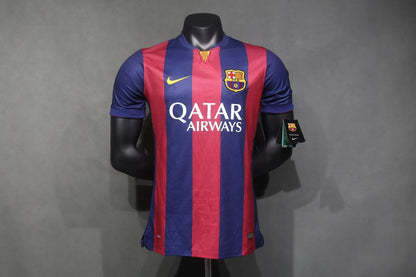 Retro Barcelona Home Player Football Jersey 2014/2015