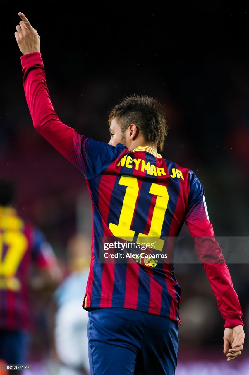 Retro Barcelona Player Home Football Jersey 2013/2014
